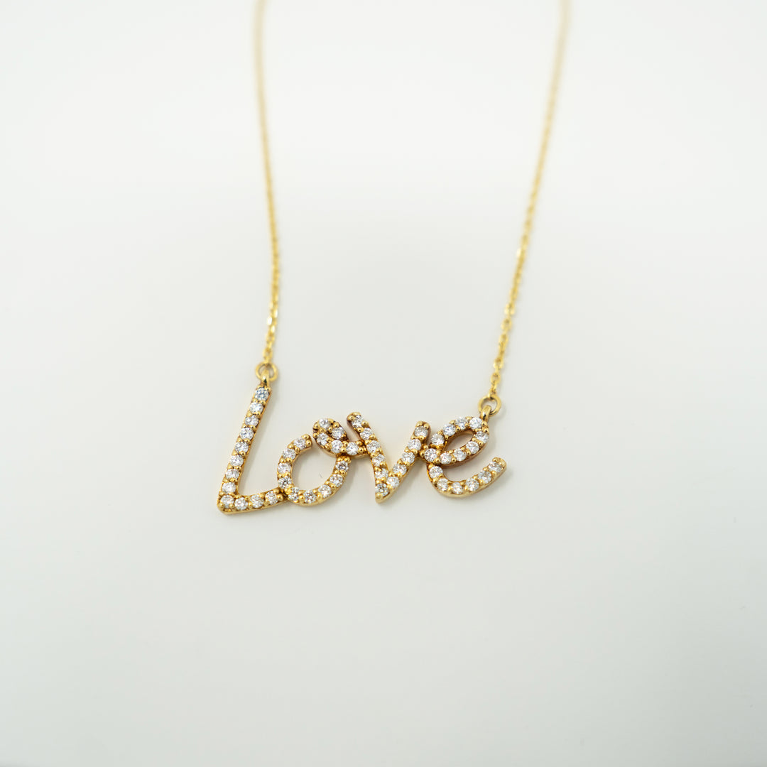 Love Diamond  Necklace