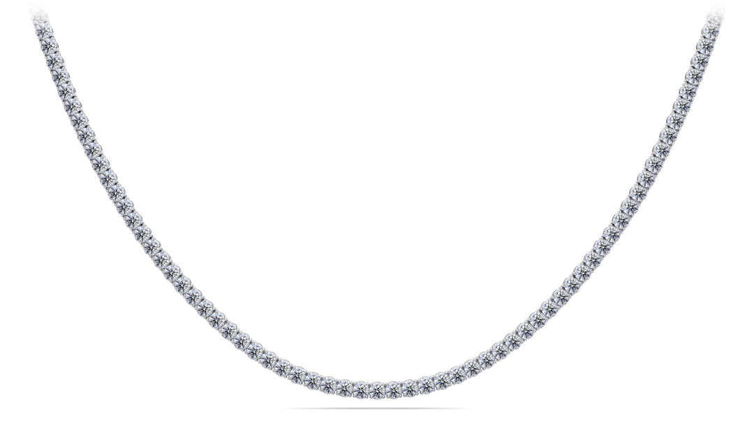 4 Prong Timeless Diamond Tennis Necklace