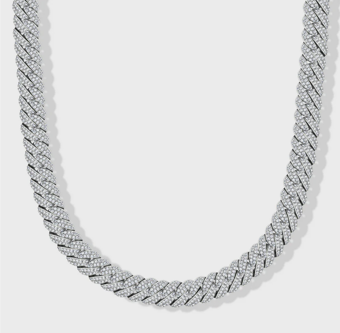 Arctic Cuban Necklace