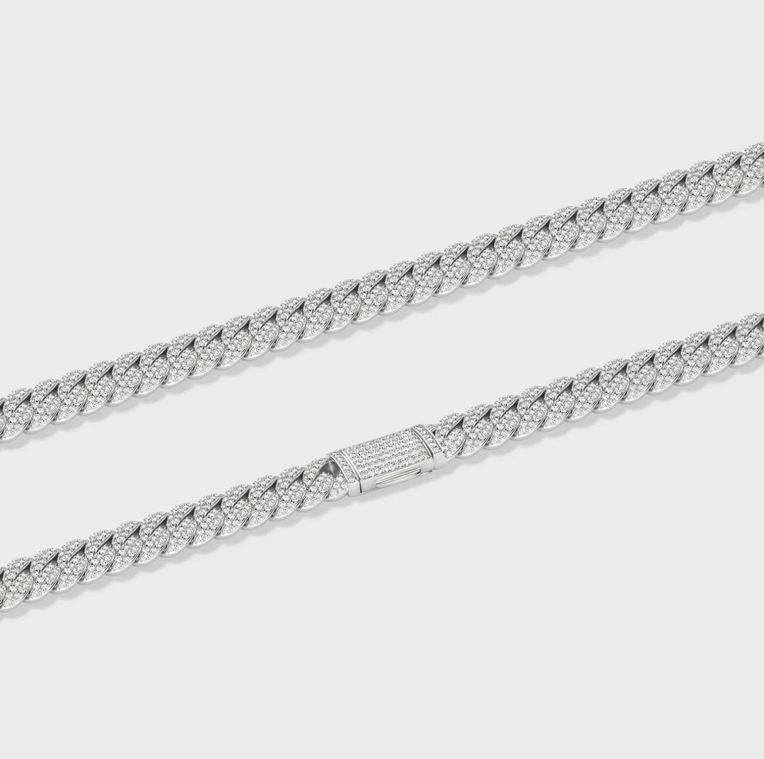 Arctic Cuban Necklace