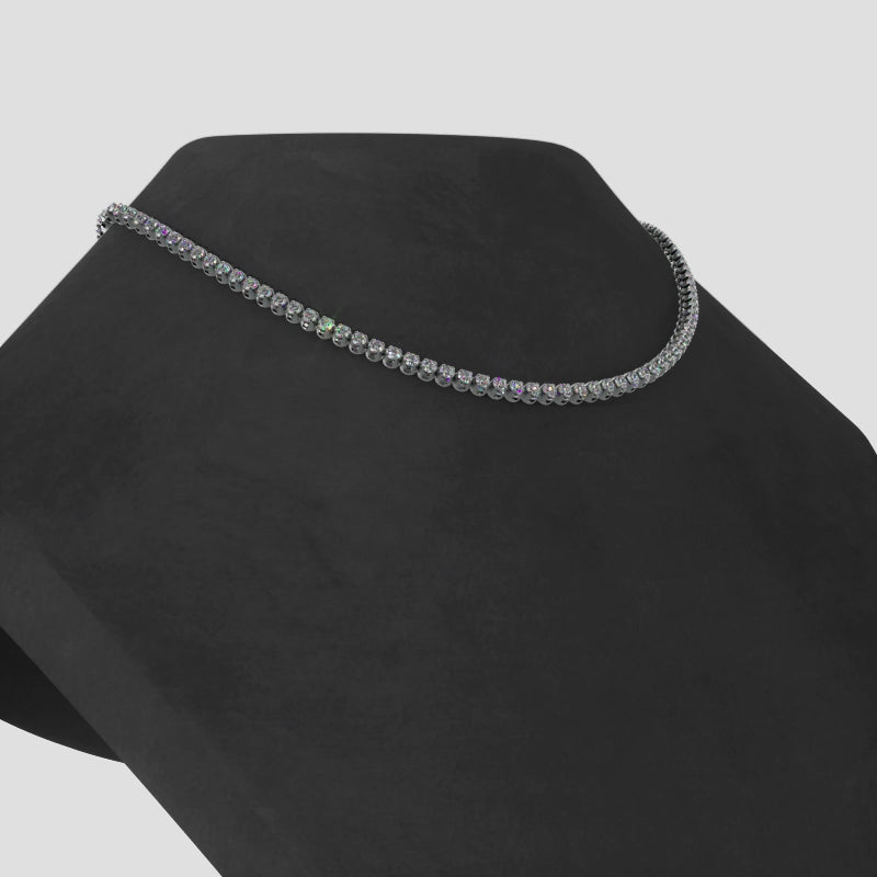 Classic Diamond Tennis Necklace 3- 7 carats