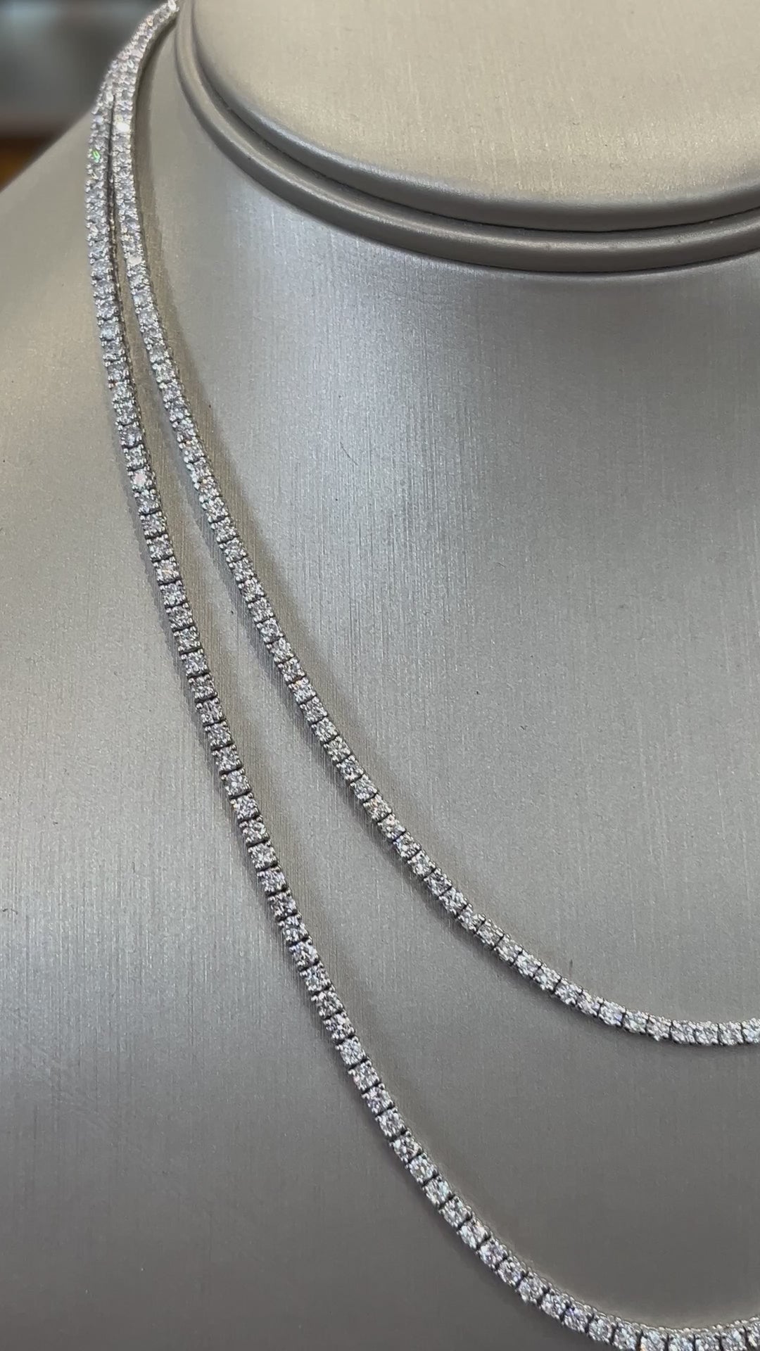 4 Prong Timeless Diamond Tennis Necklace